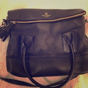 Kate Spade Satchel—black (used)